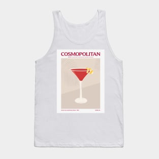 Cosmopolitan Cocktail Tank Top